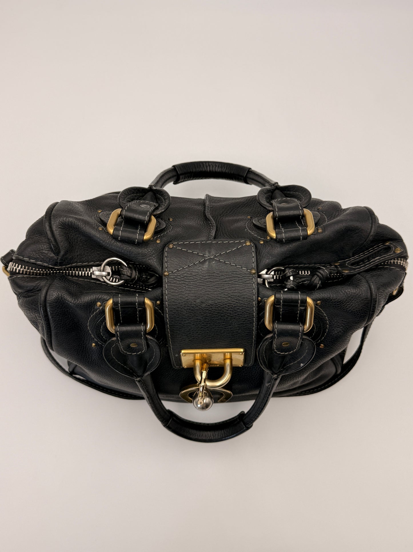 Chloe Paddington Square Tote Shoulder Bag
