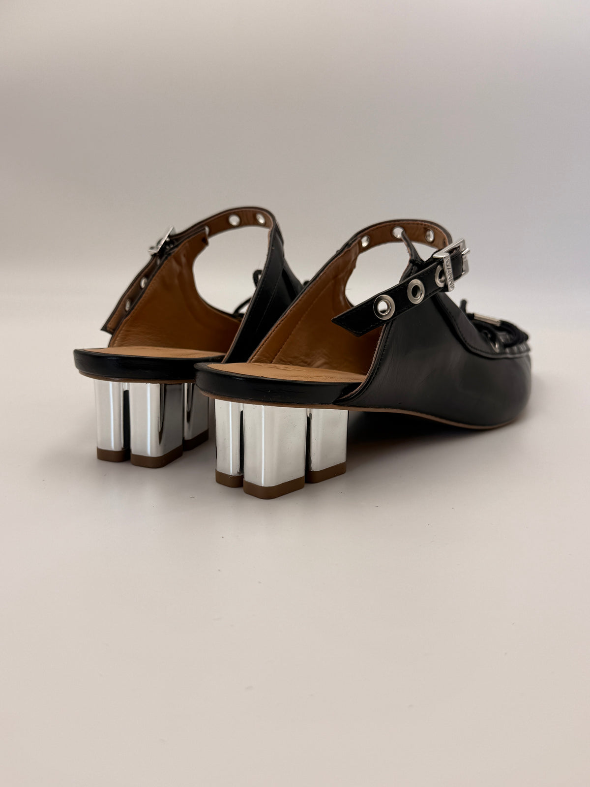GANNI Lace-Up Mules | SZ 41