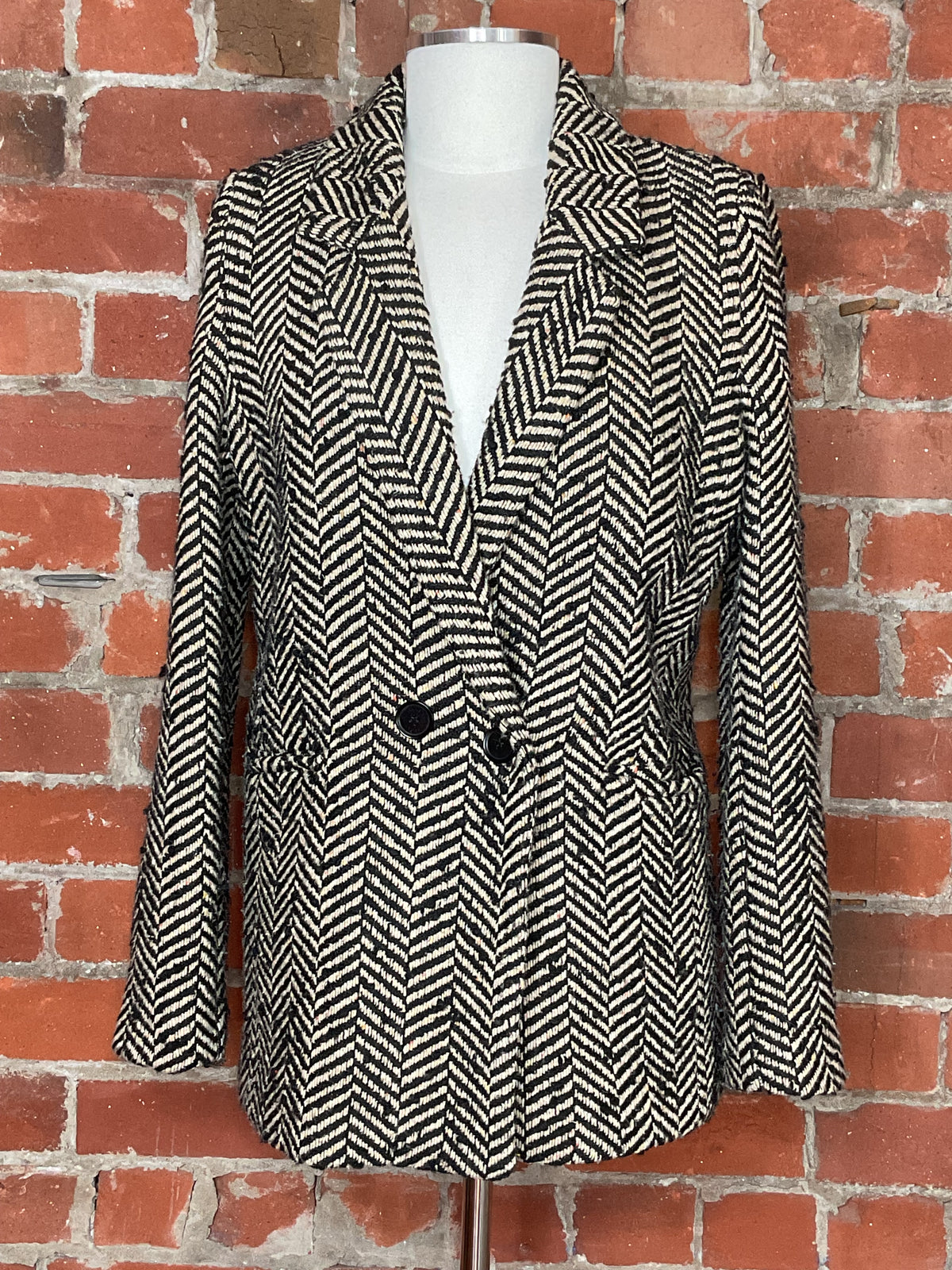Anine Bing Fishbone Blazer | SZ XS