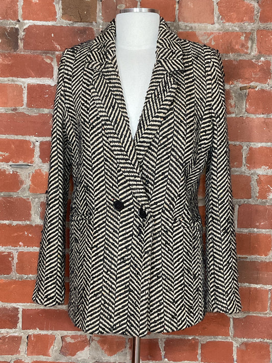 Anine Bing Fishbone Blazer | SZ XS