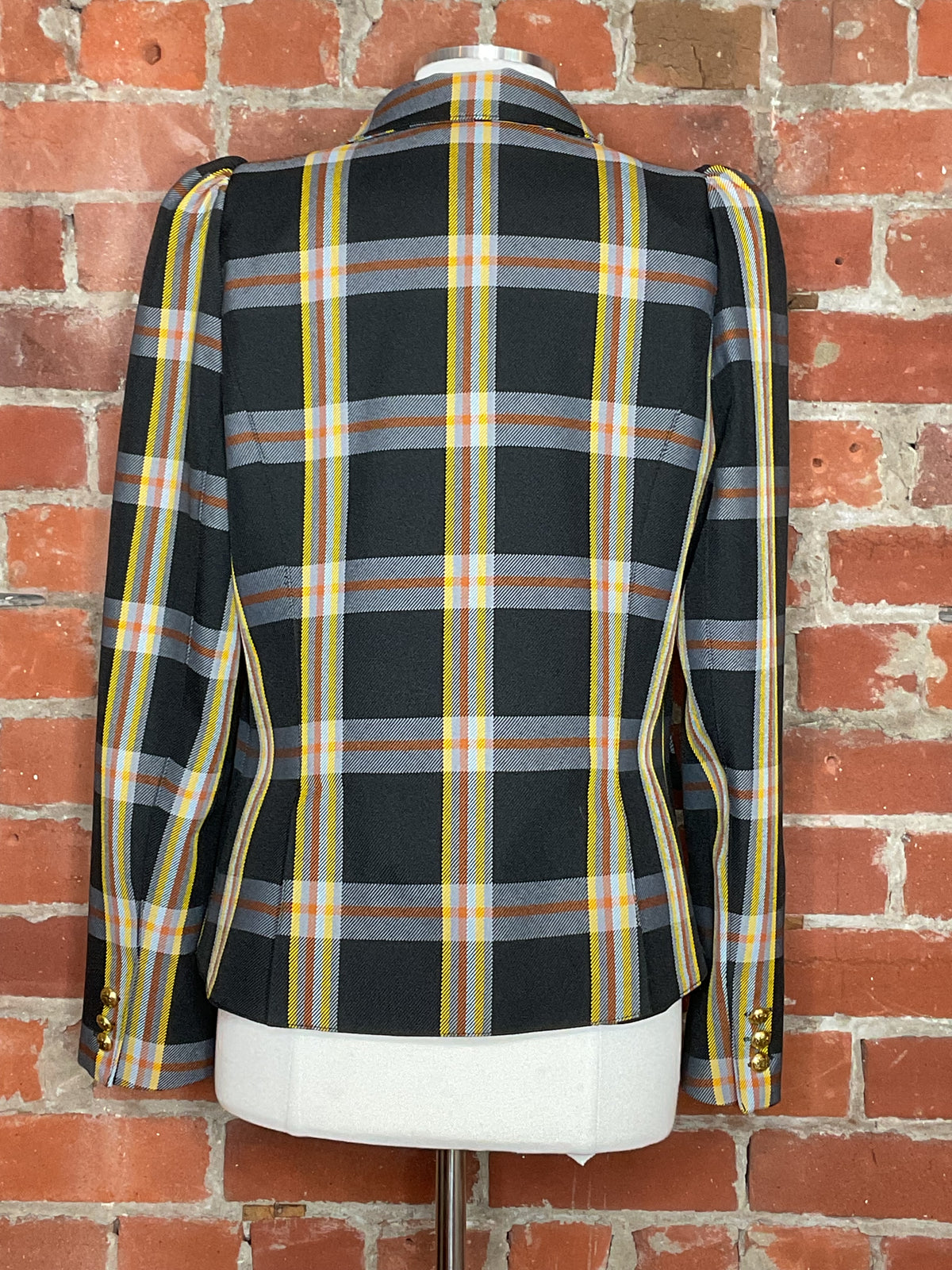 Smythe Pouf Sleeve One Button Blazer | SZ 14