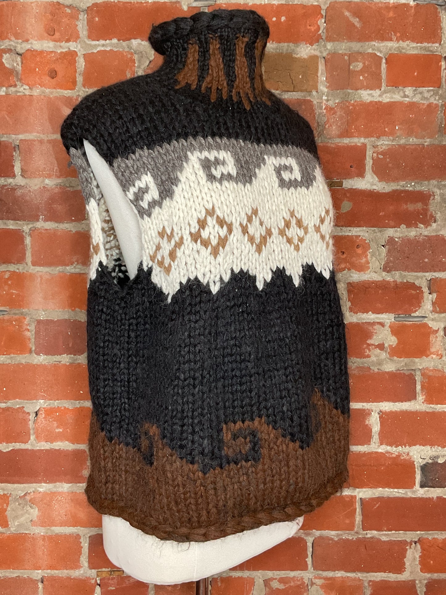 Smythe x Augen Handknit Sleeveless Turtleneck | SZ S