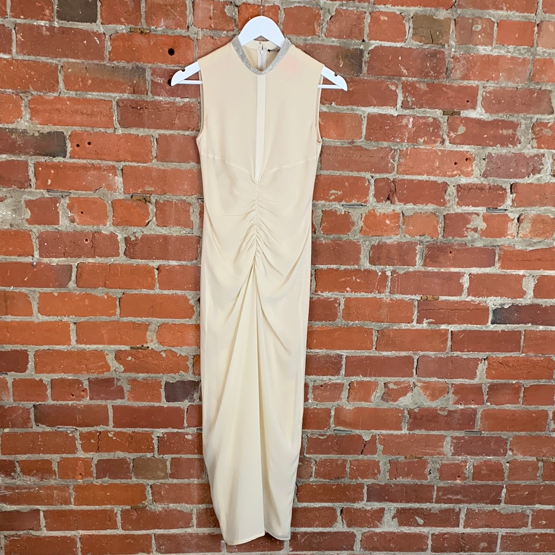 Fabiana Filippi Silk Maxi Dress | SZ XS