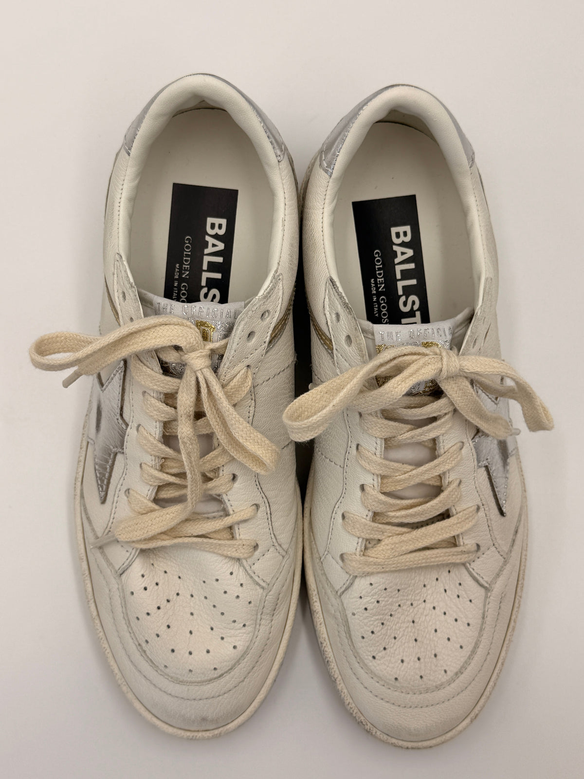 NIB Golden Goose Ball Star with Padded Collar Sneakers | SZ 37
