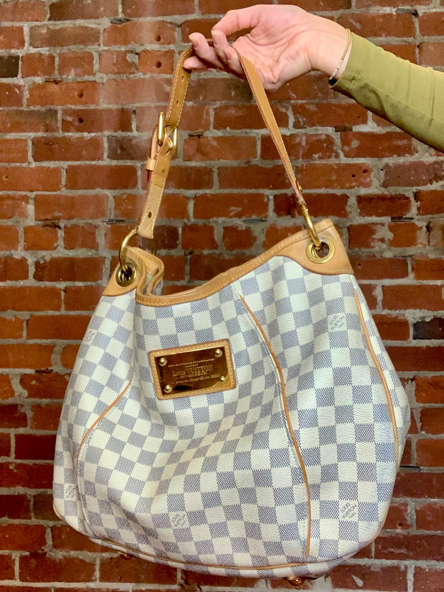 Louis Vuitton Galliera Damien Azur PM Bag