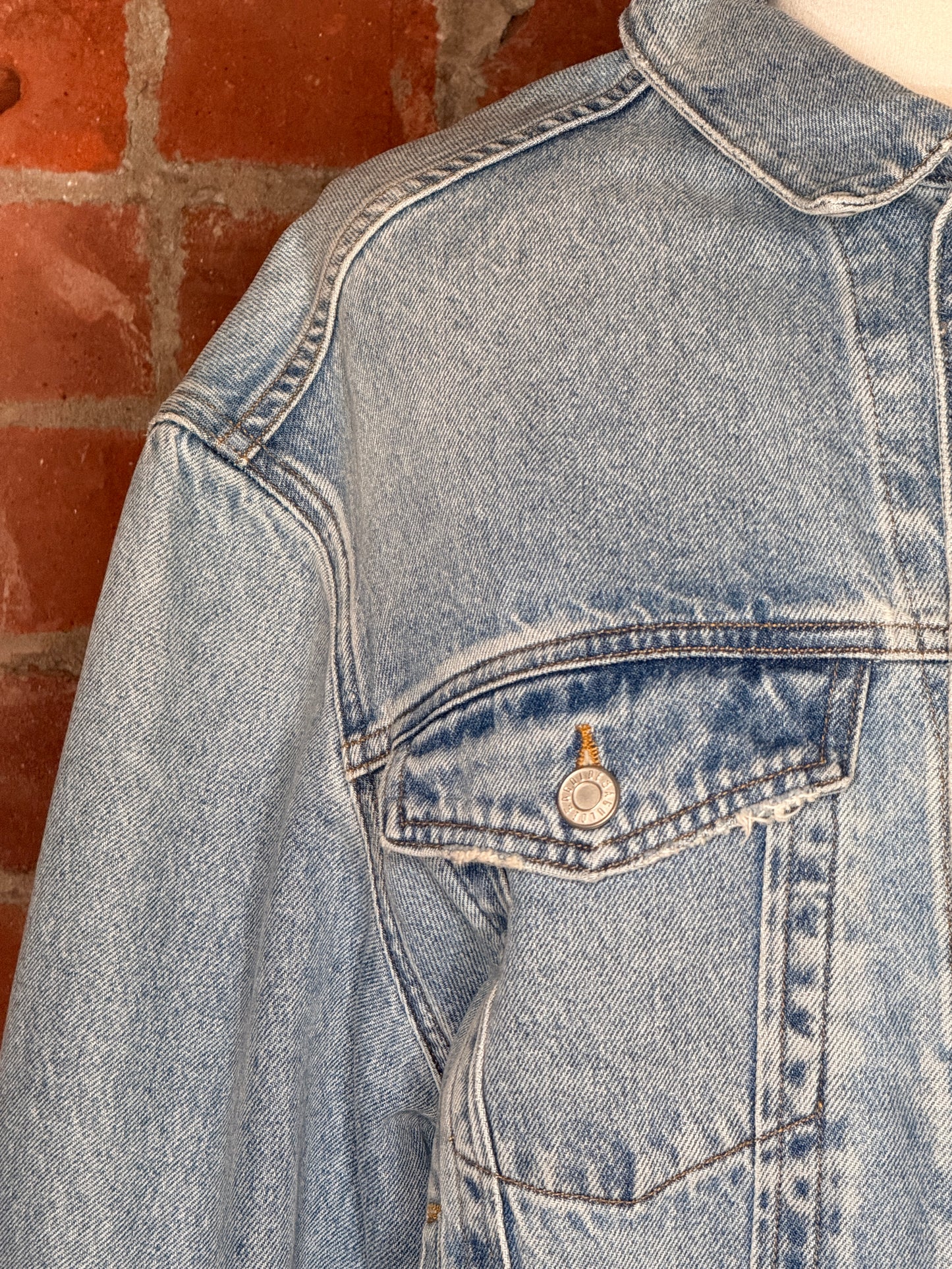 NWT Agolde Charli Oversized Denim Jacket | SZ S