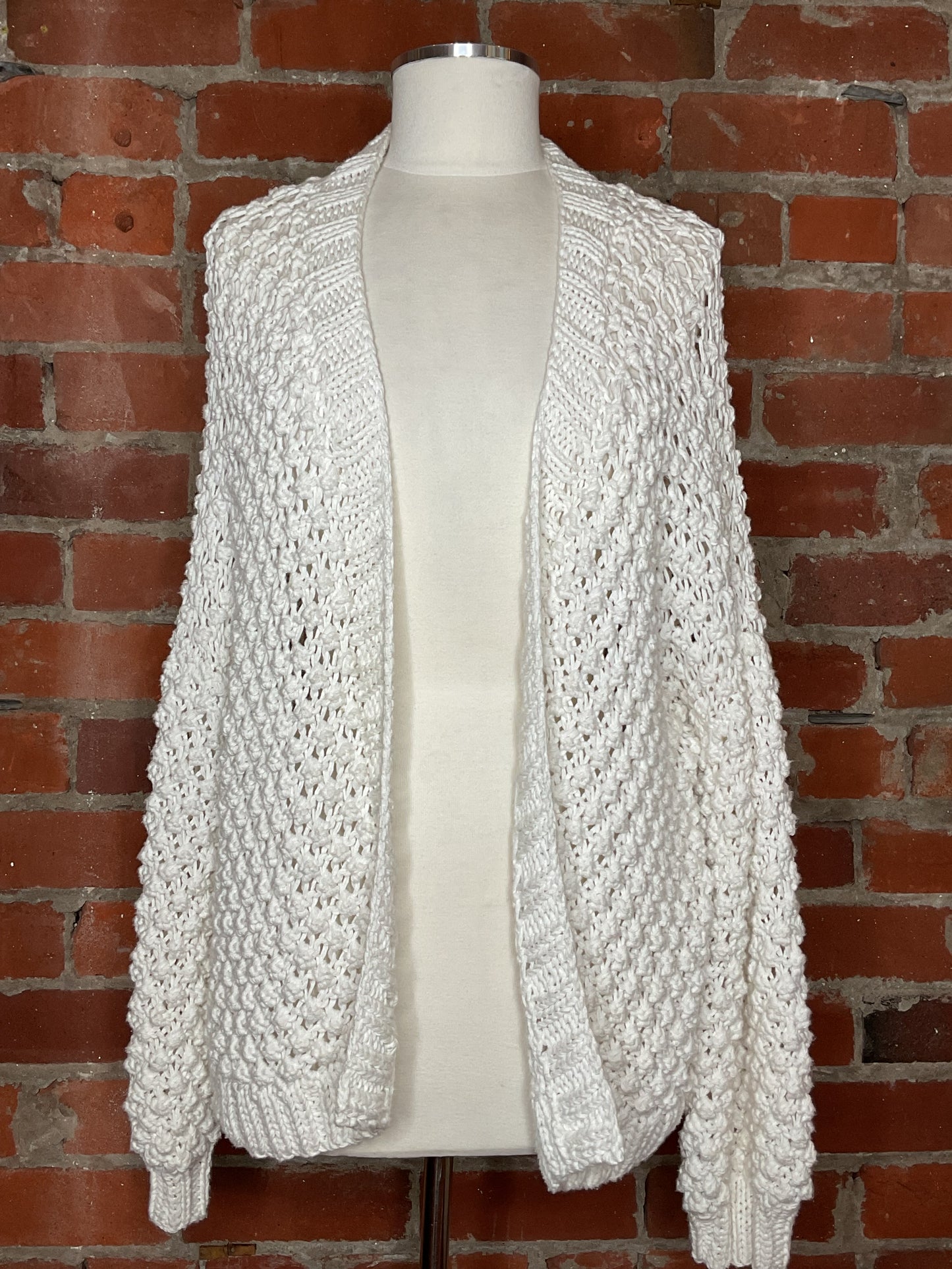 First Born Knitwear Long Sleeve Cardigan | SZ S
