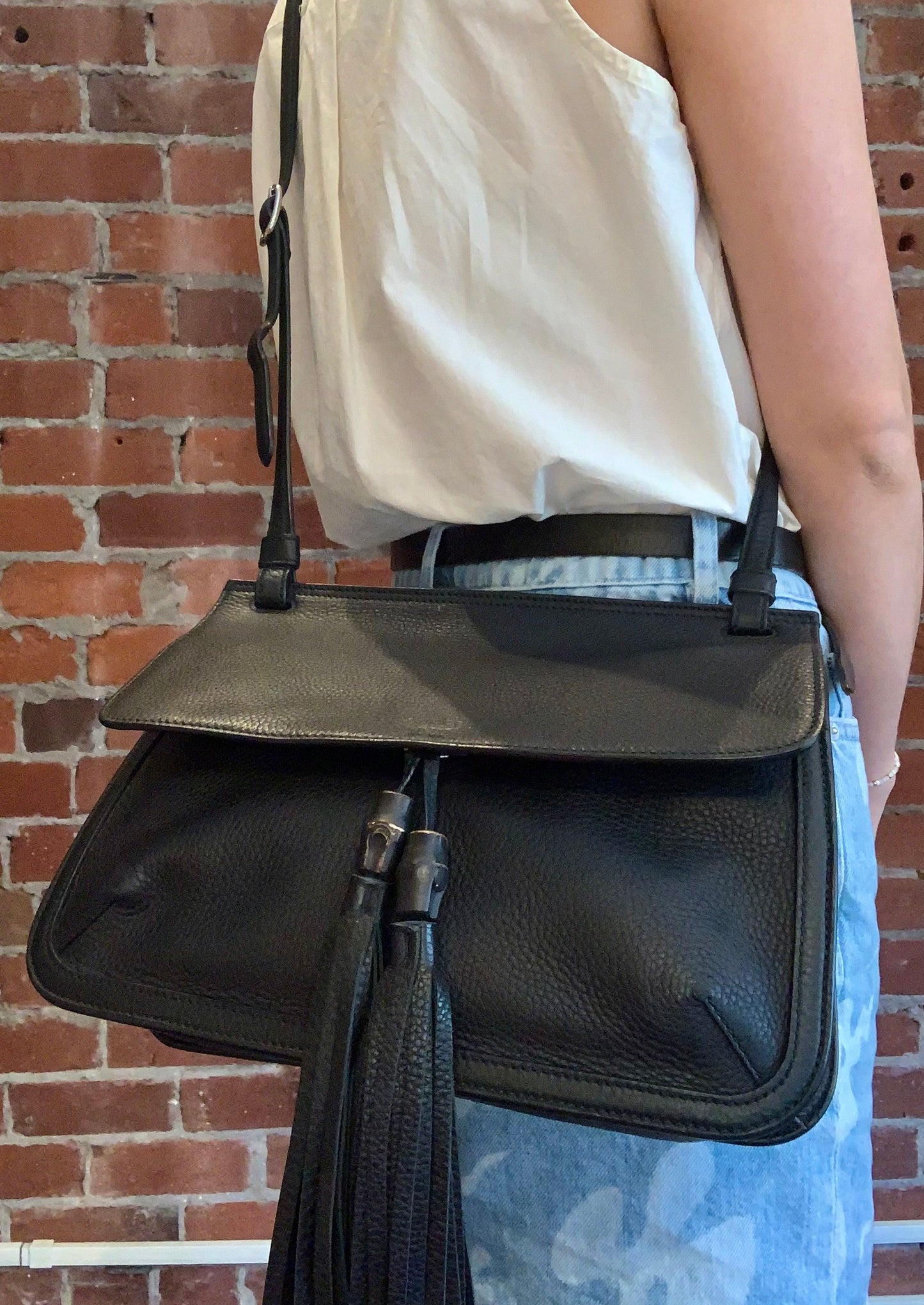 Gucci Bamboo Daily Shoulder Bag