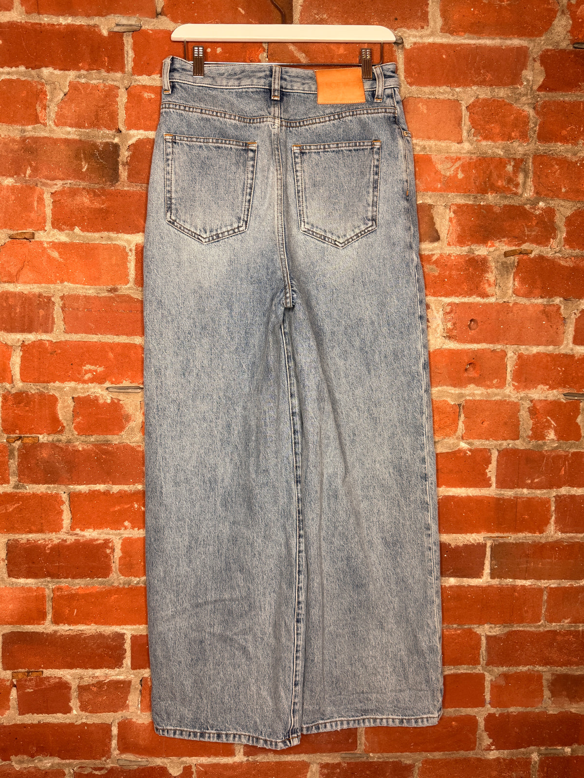 Loewe High Waisted Wide Leg Jeans | SZ 38