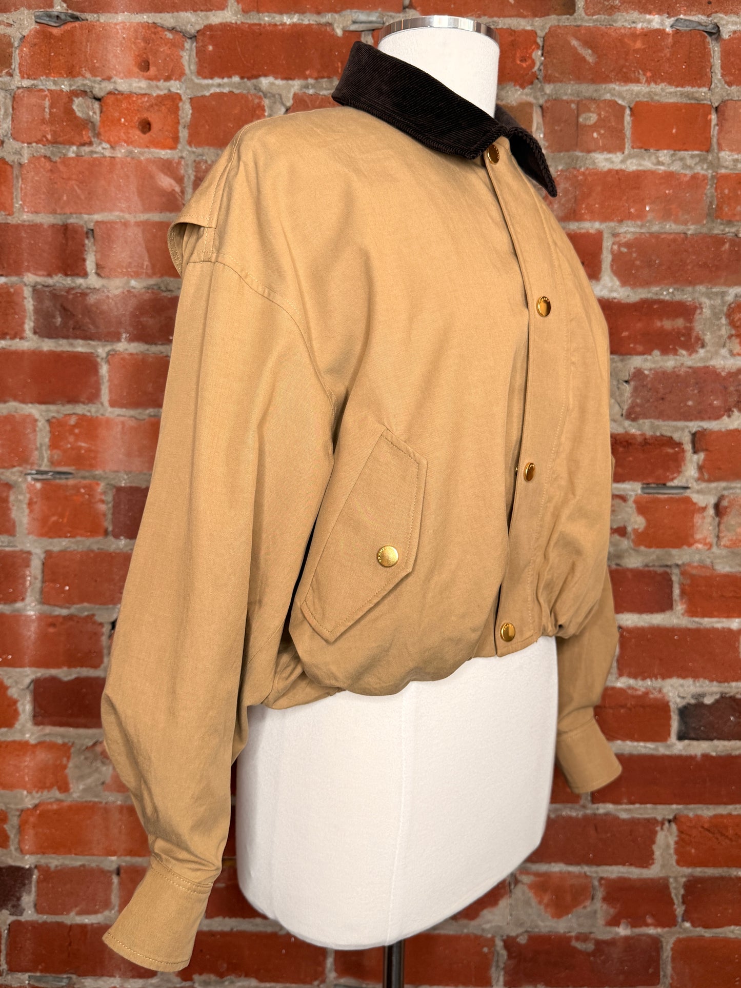 NWT Frame The Cord Bubble Jacket | SZ S
