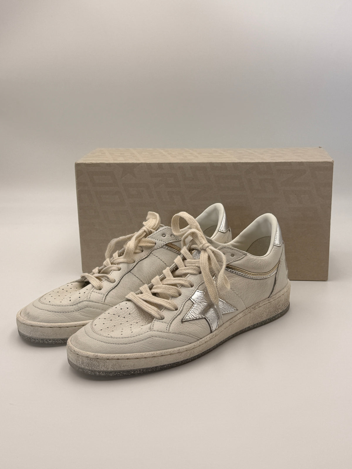 NIB Golden Goose Ball Star with Padded Collar Sneakers | SZ 37