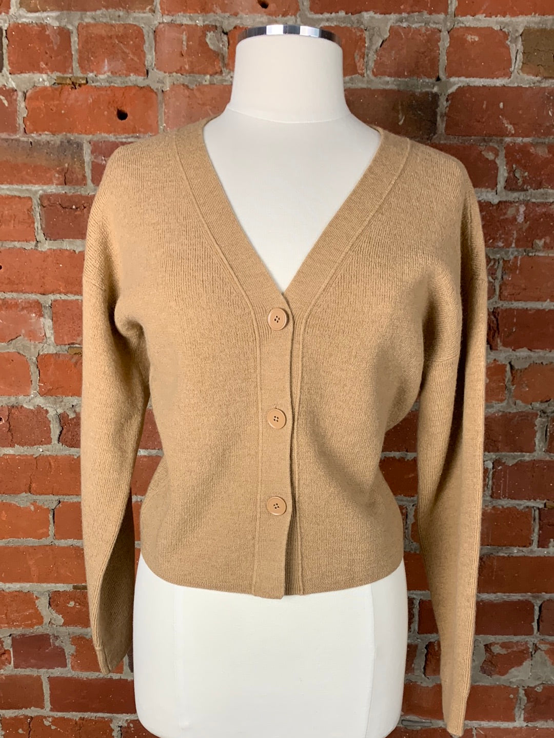 Club Monaco Shrunken Boiled Knit Cardigan | SZ M | NWT