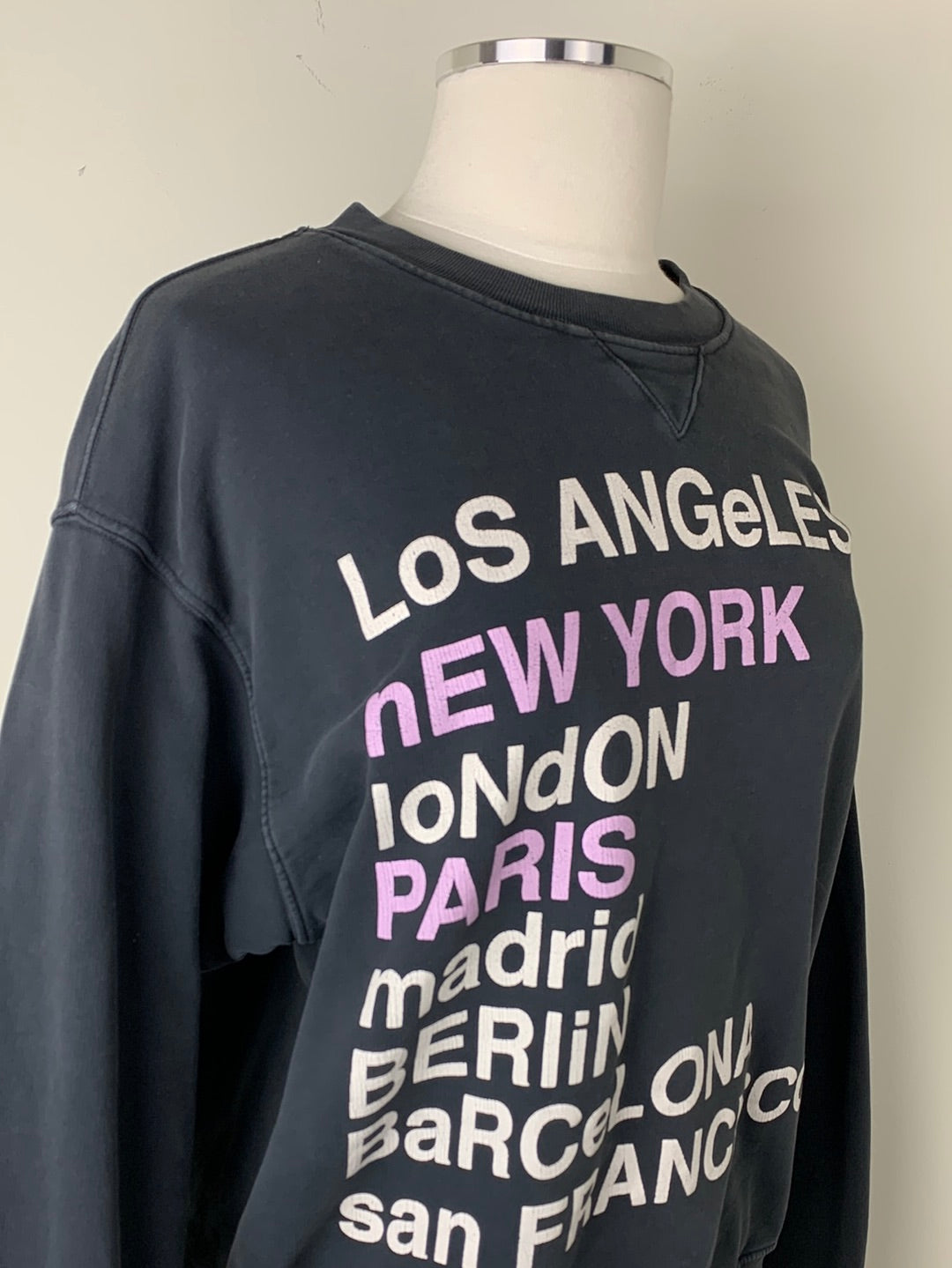 Anine Bing City Love Sweatshirt | SZ LG