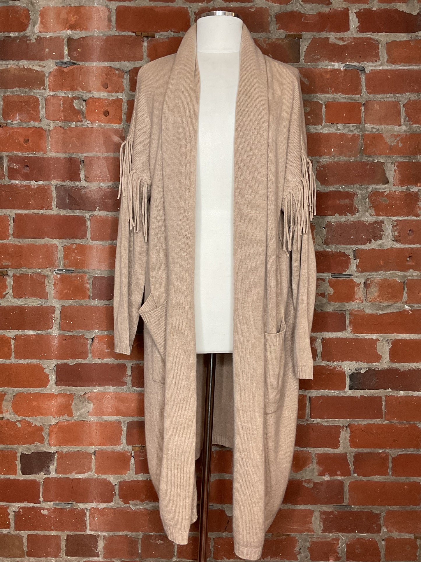 Kerri Rosenthal Cali Fringe Cardigan | SZ L