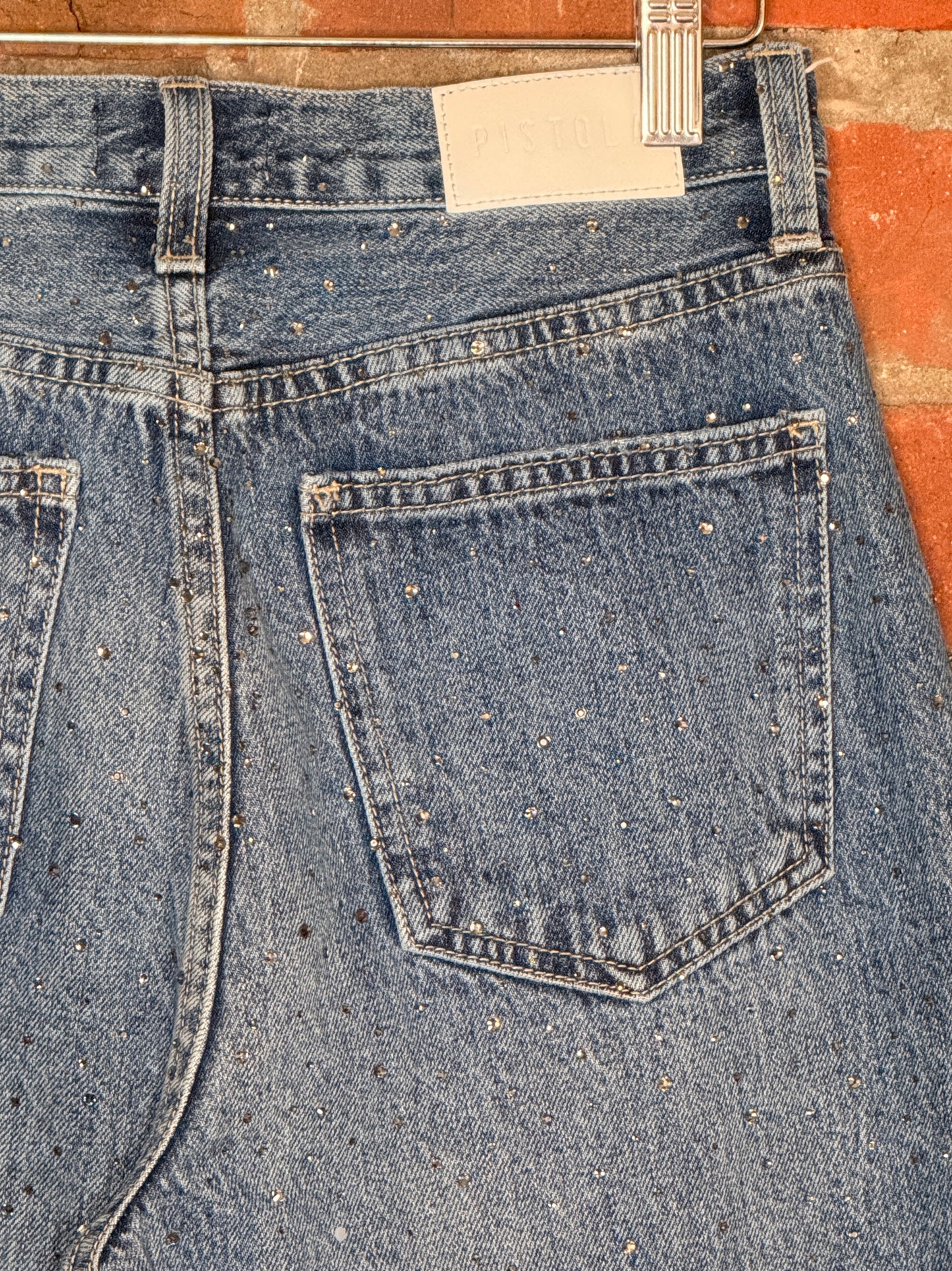 Pistola Cassie Super High Rise Straight Jeans | SZ 26
