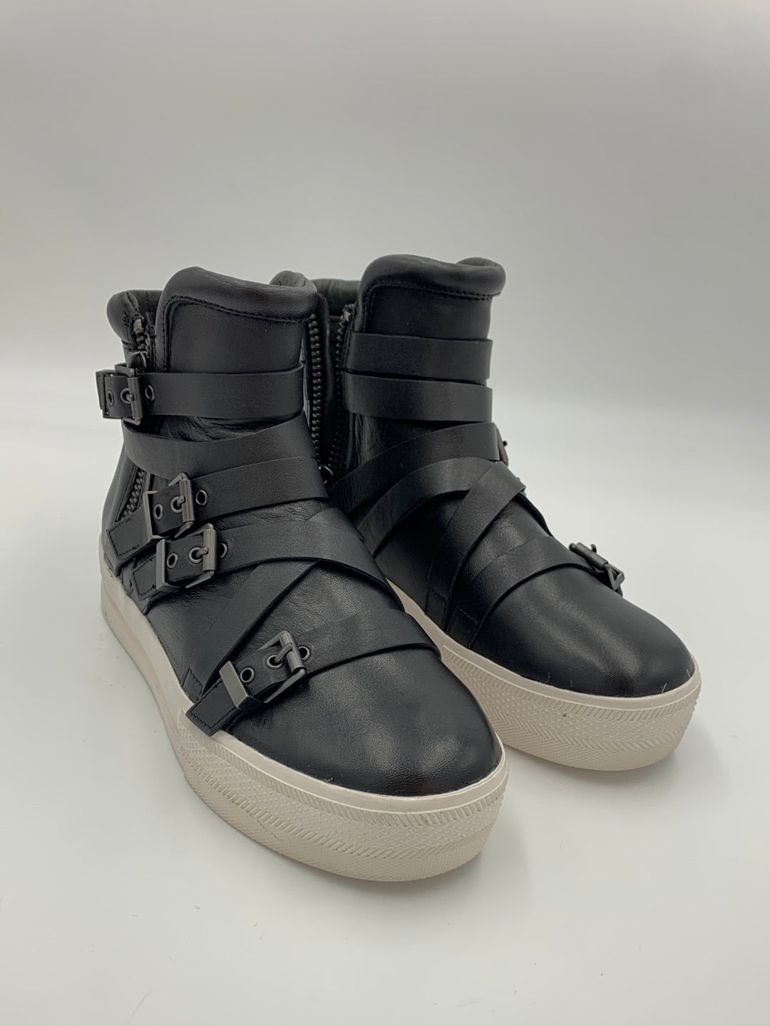 ASH Jet leather Platform Hi Top Sneaker | SZ 38 | NIB