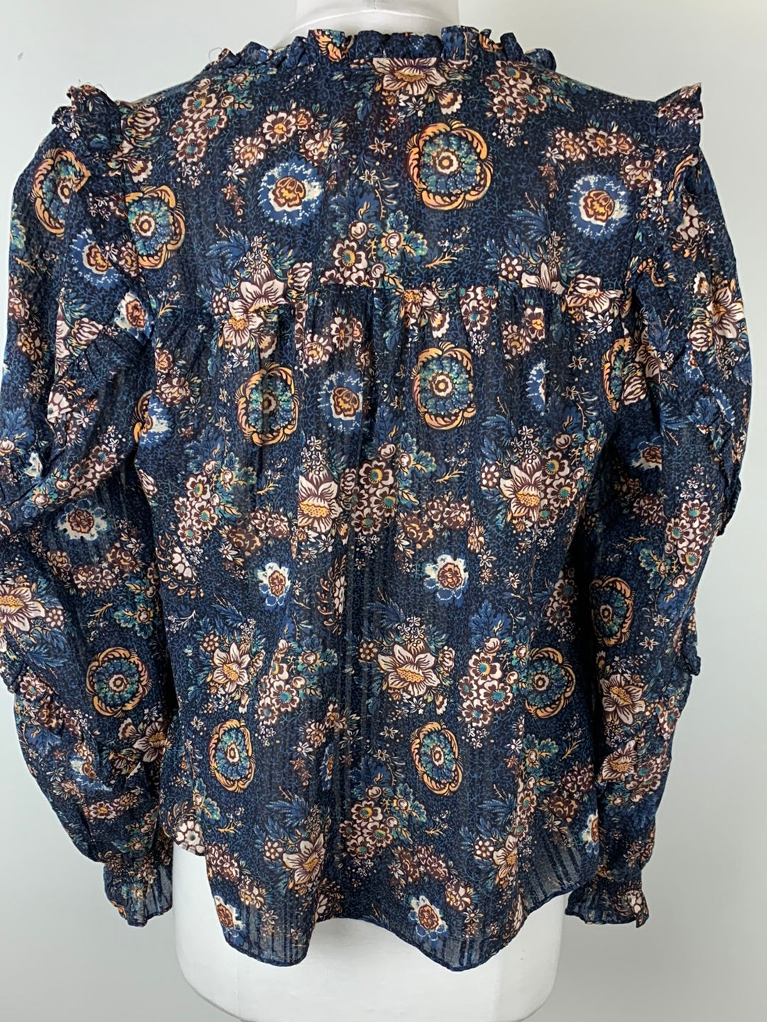 Ulla Johnson Manet Floral Blouse | SZ 6