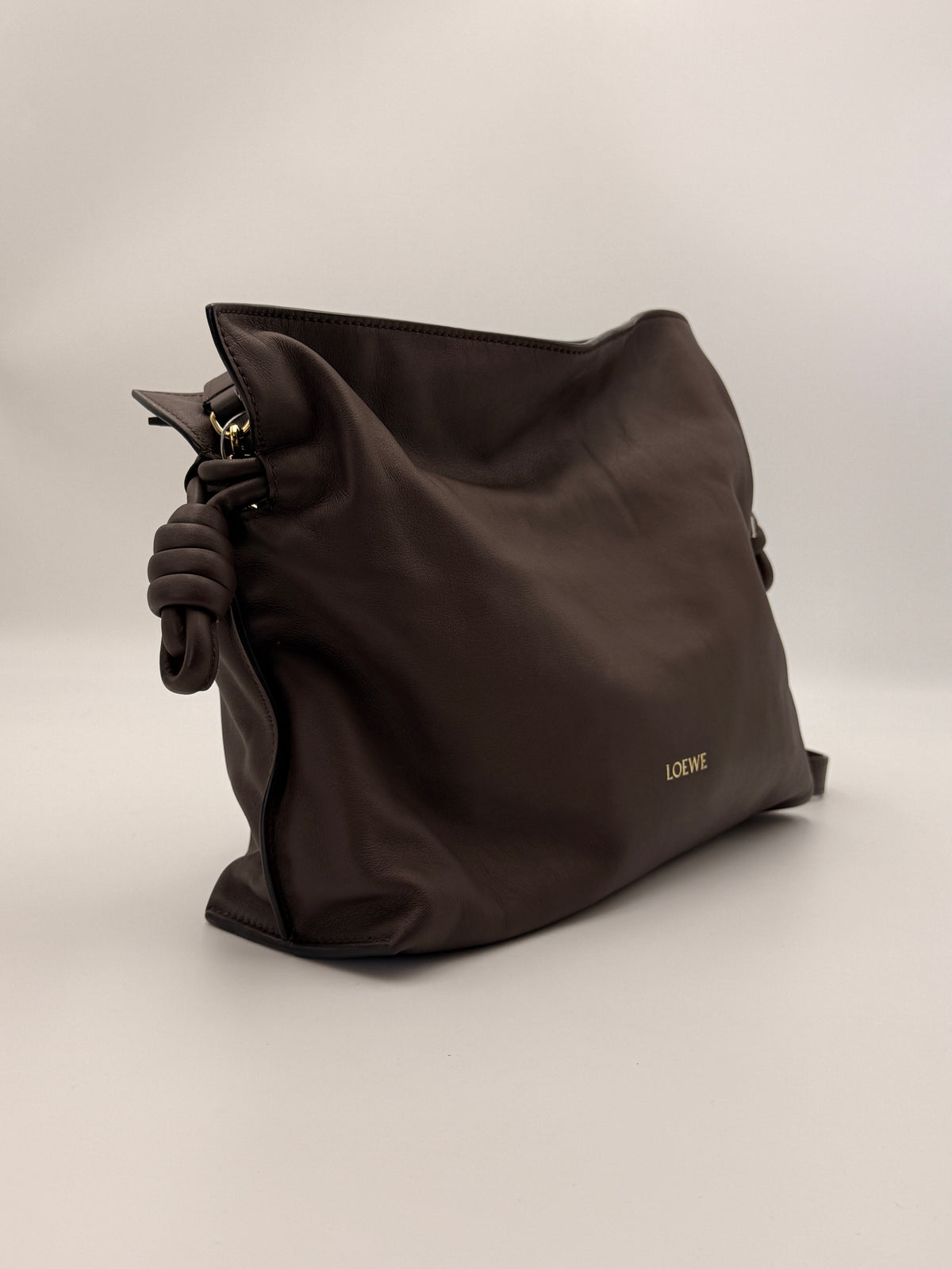 Loewe Flamenco Leather Clutch Bag