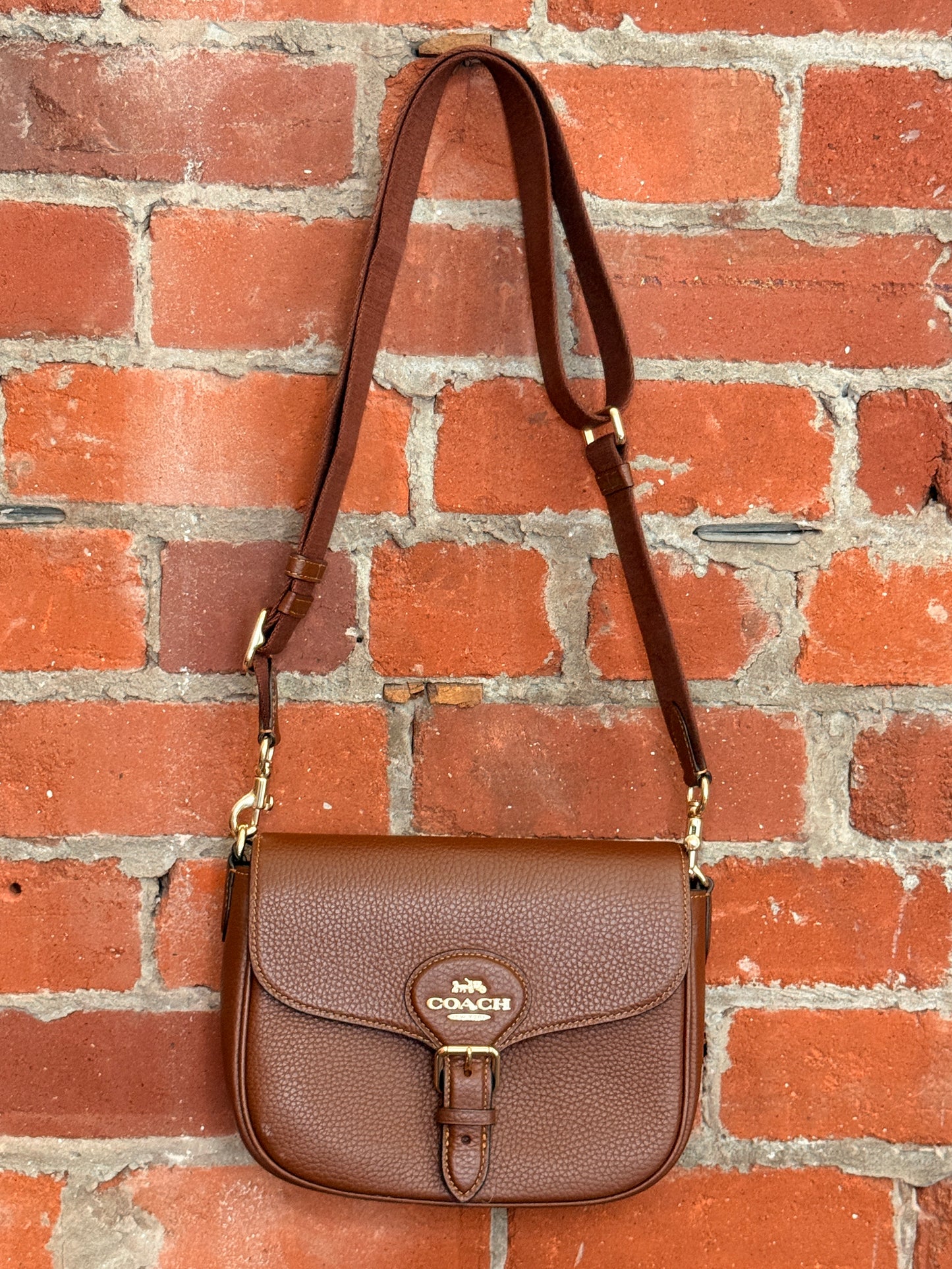 Coach Amelia Saddle Bag
