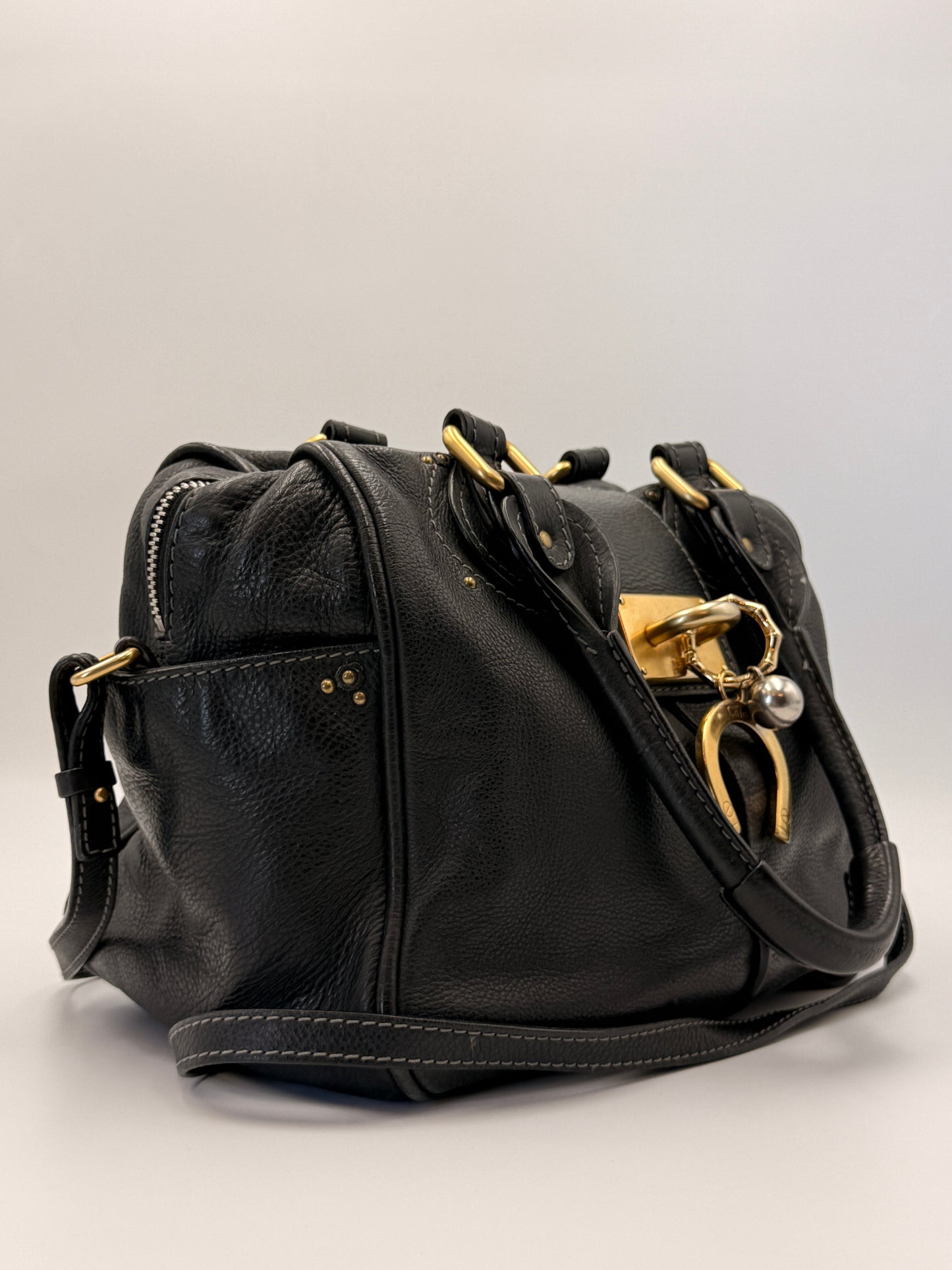 Chloe Paddington Square Tote Shoulder Bag