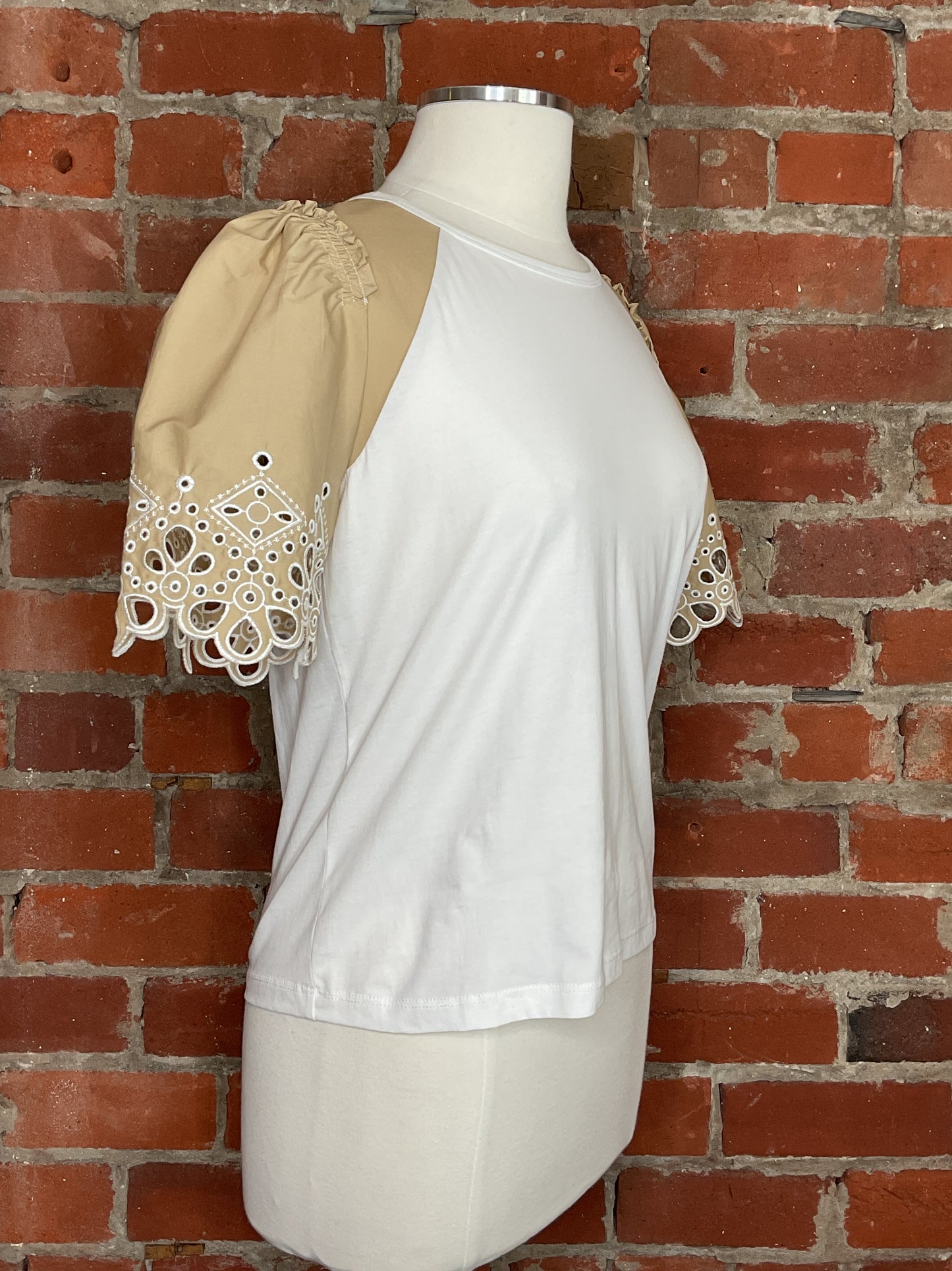 NWT Veronica Beard Briana Tee | SZ S