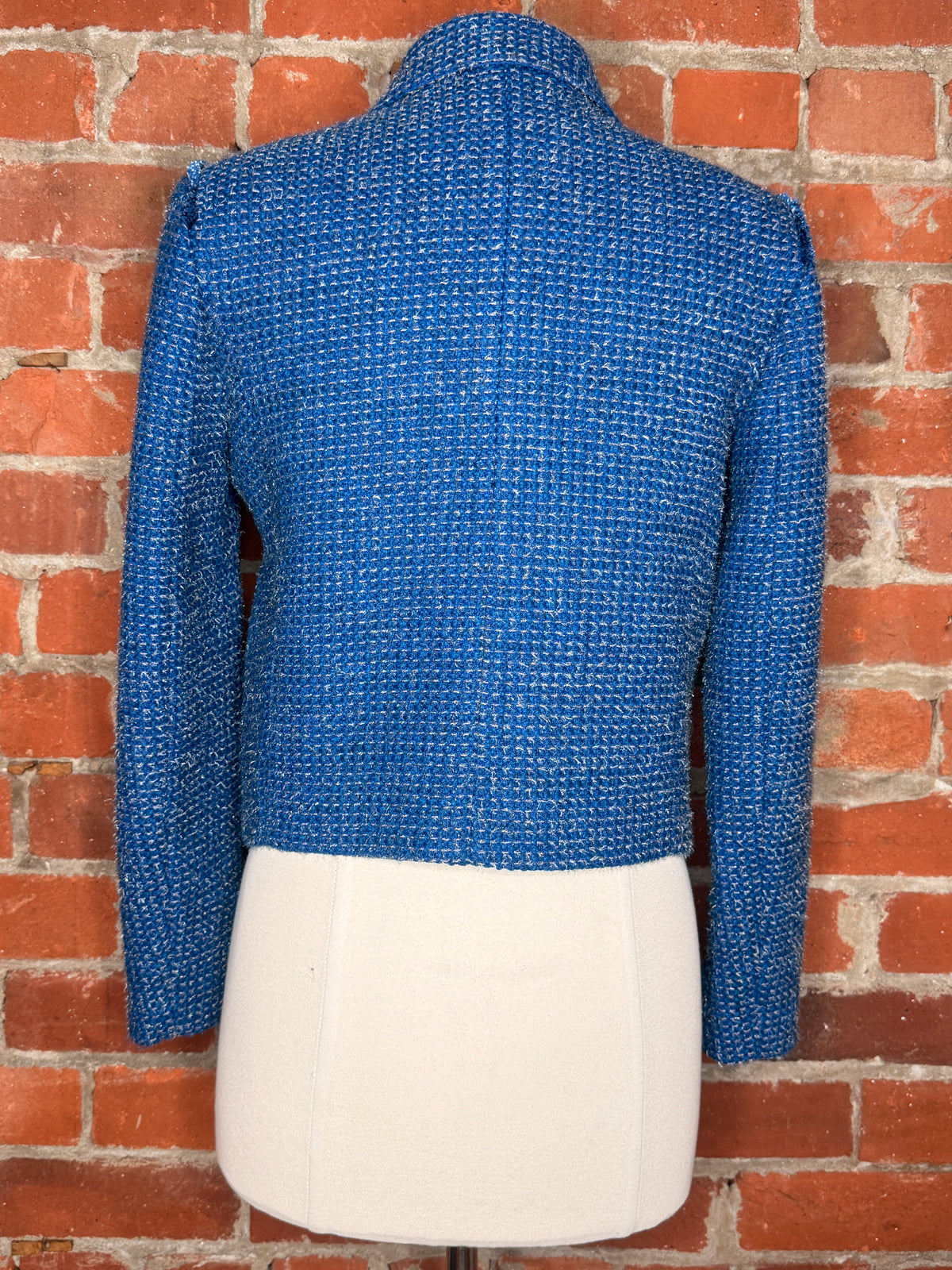 Sandro Patches Tweed Jacket | SZ 38