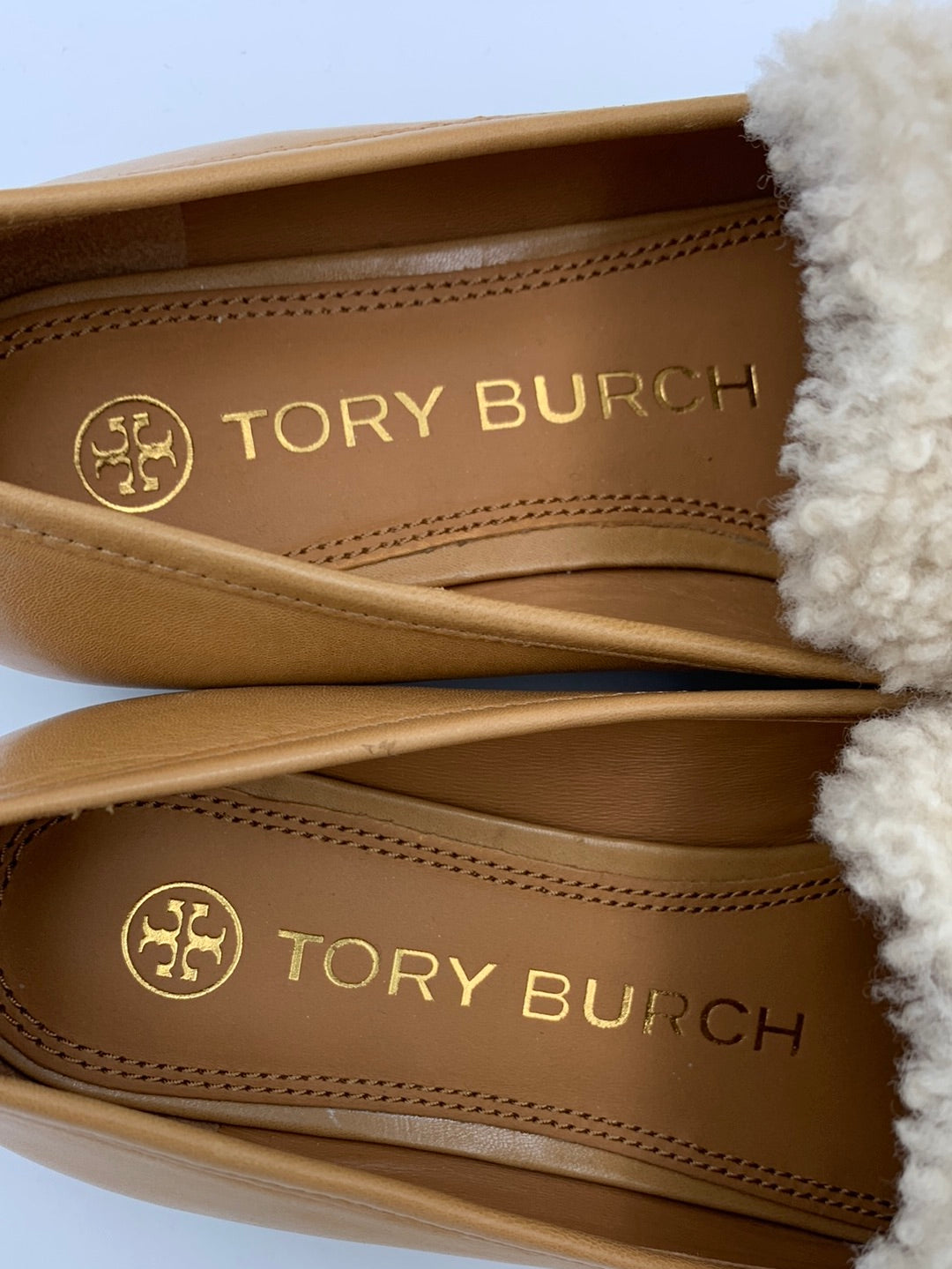 Tory Burch jessa shearling loafers | SZ 6