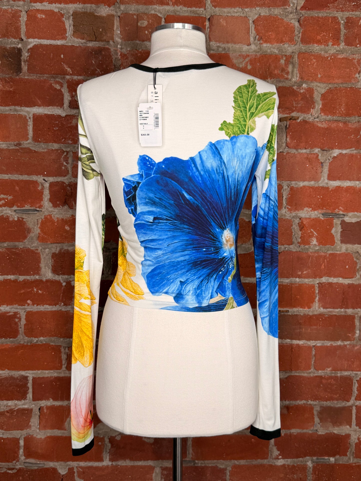 Alice + Olivia By Stacey Bendet Delania Long Sleeve Top