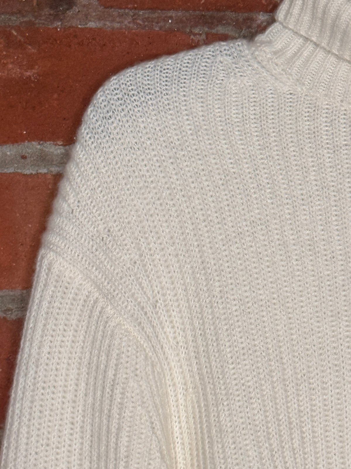 NWT Fair Trade Cashmere Ribbed Turtleneck Sweater | SZ S