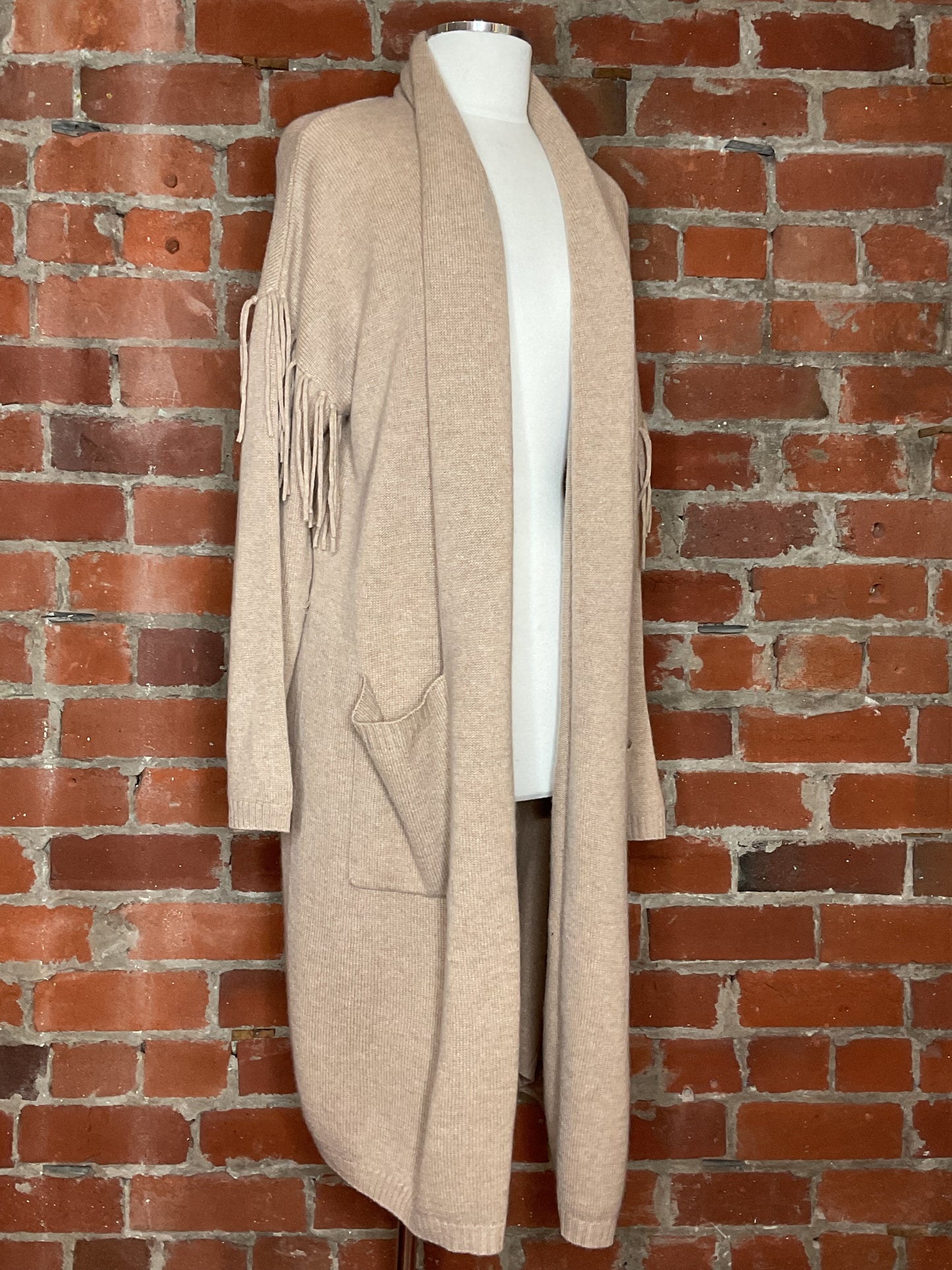 Kerri Rosenthal Cali Fringe Cardigan | SZ L
