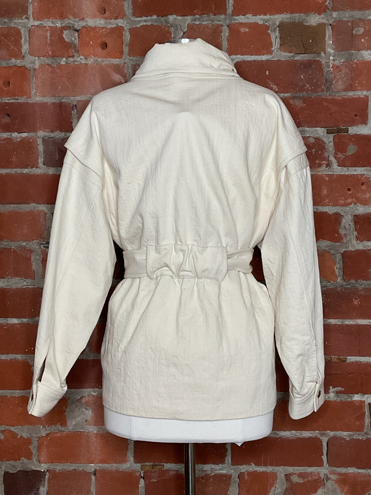 NWT BA&SH Belted Cotton Wrap Jacket | SZ 2