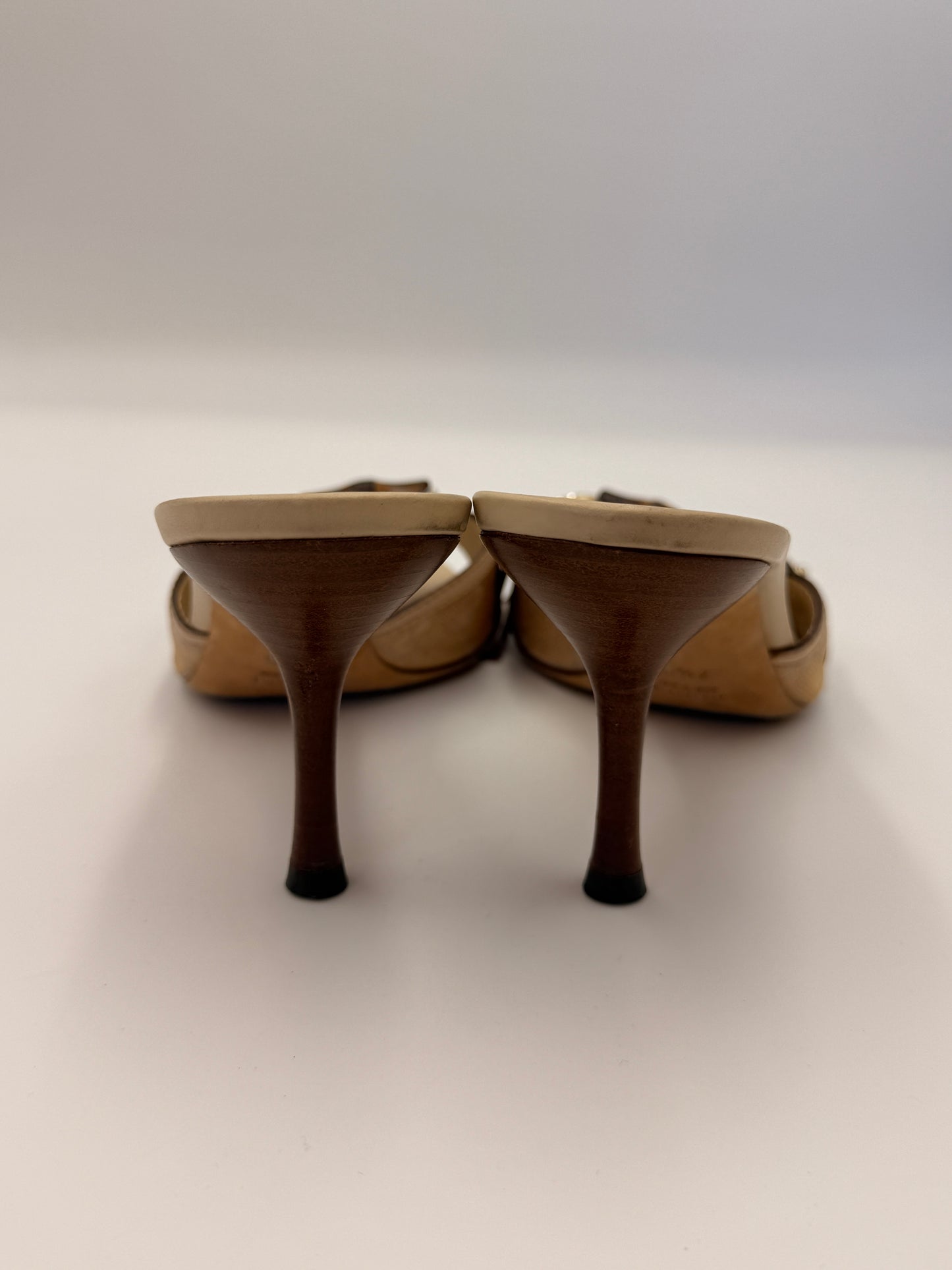 Gucci Bamboo Bit Mule Heel | SZ 7.5