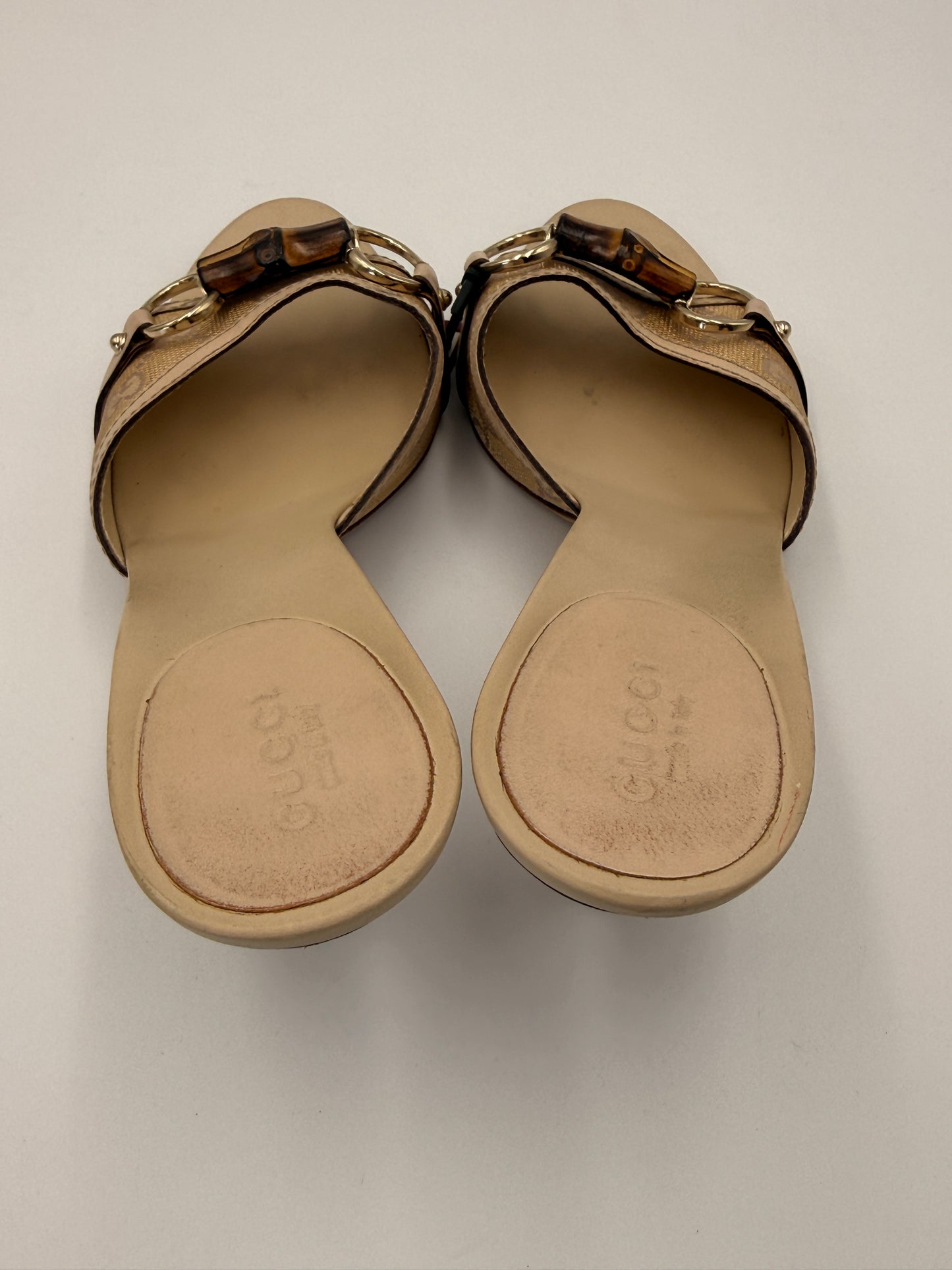Gucci Bamboo Bit Mule Heel | SZ 7.5