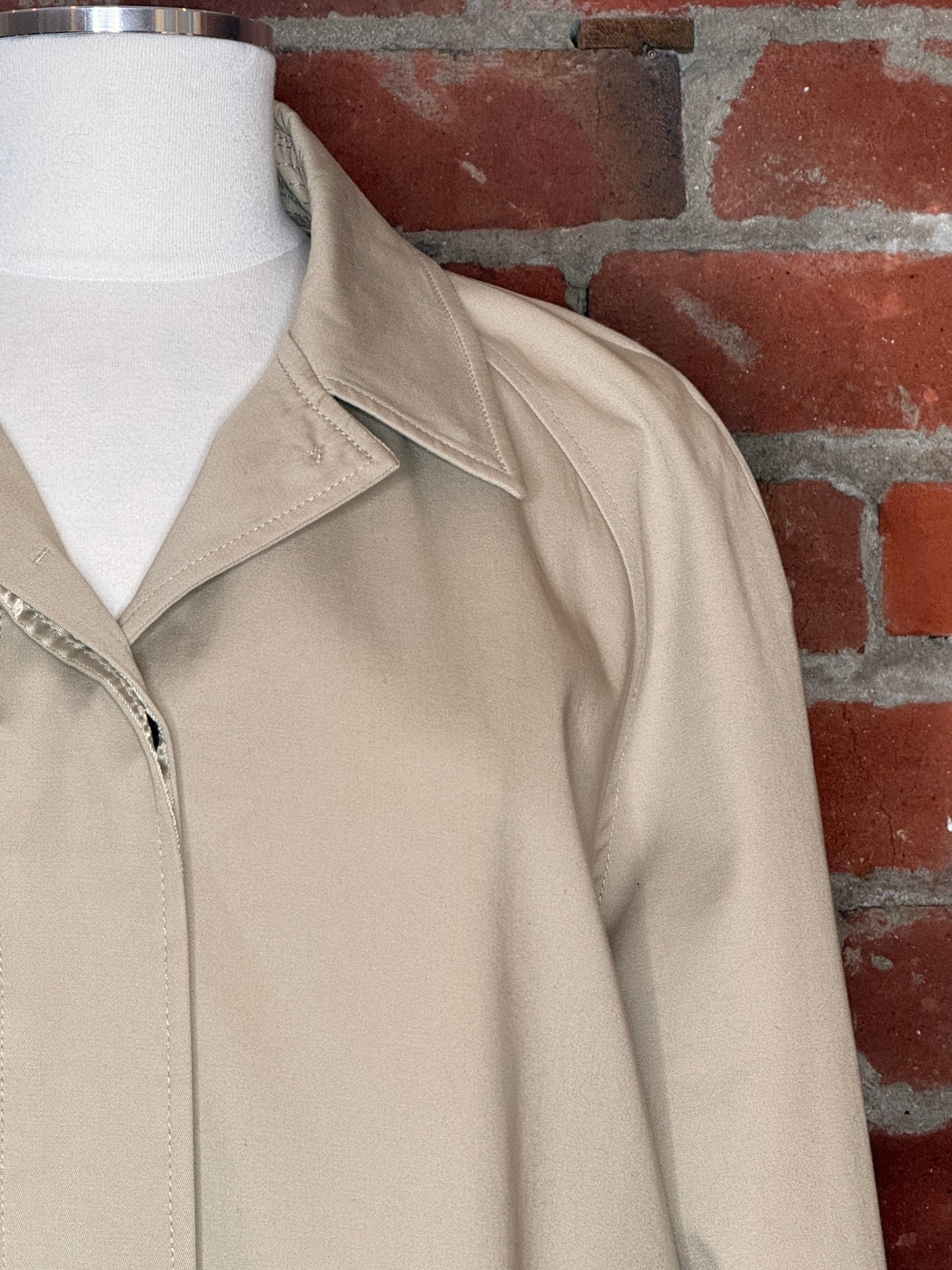 Anine Bing Randy Cotton Trench Coat | SZ S