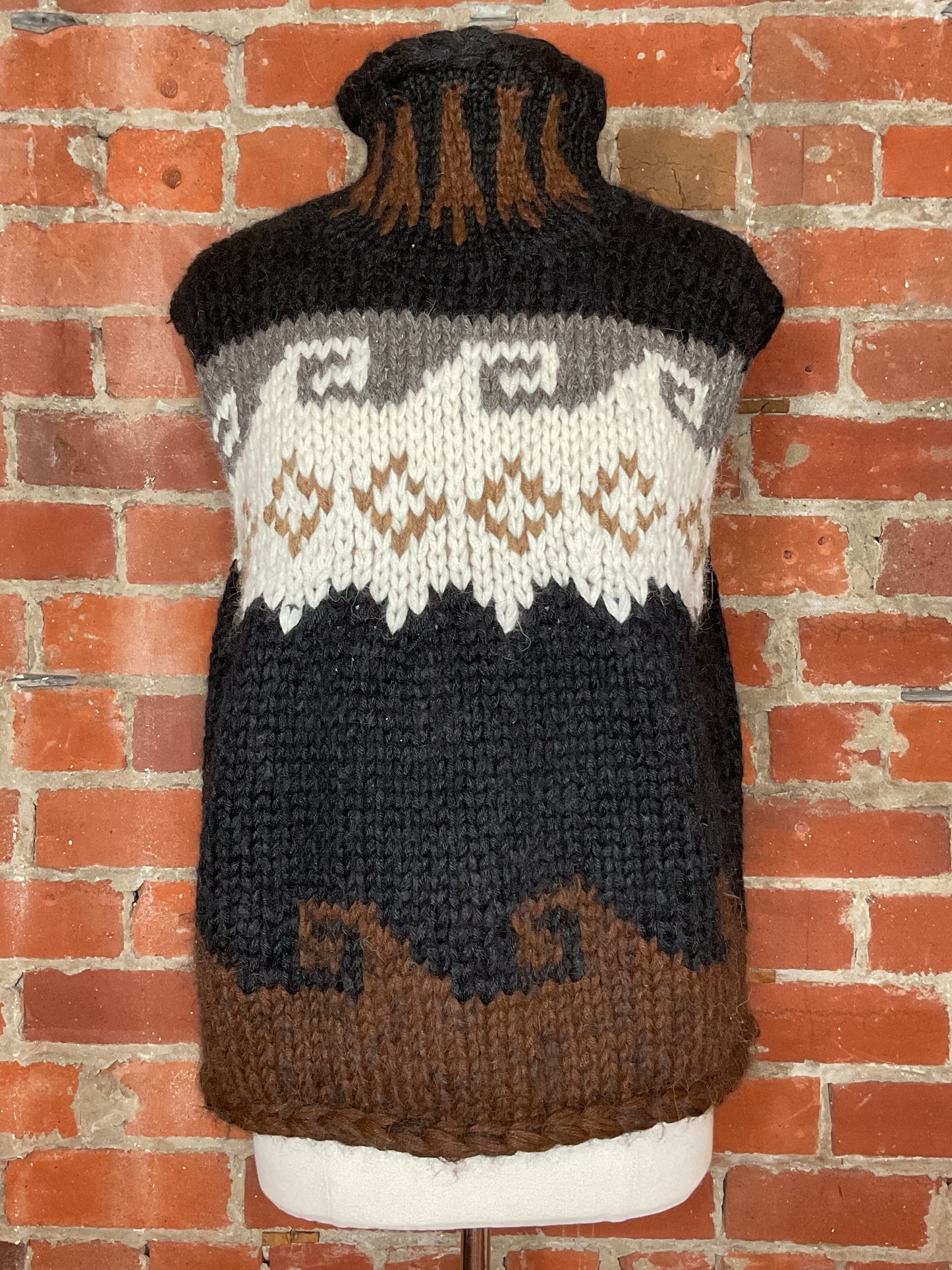 Smythe x Augen Handknit Sleeveless Turtleneck | SZ S