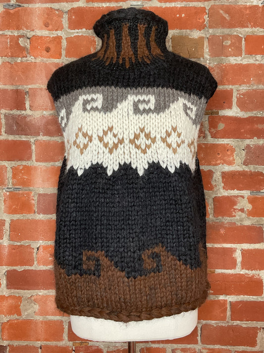 Smythe x Augen Handknit Sleeveless Turtleneck | SZ S