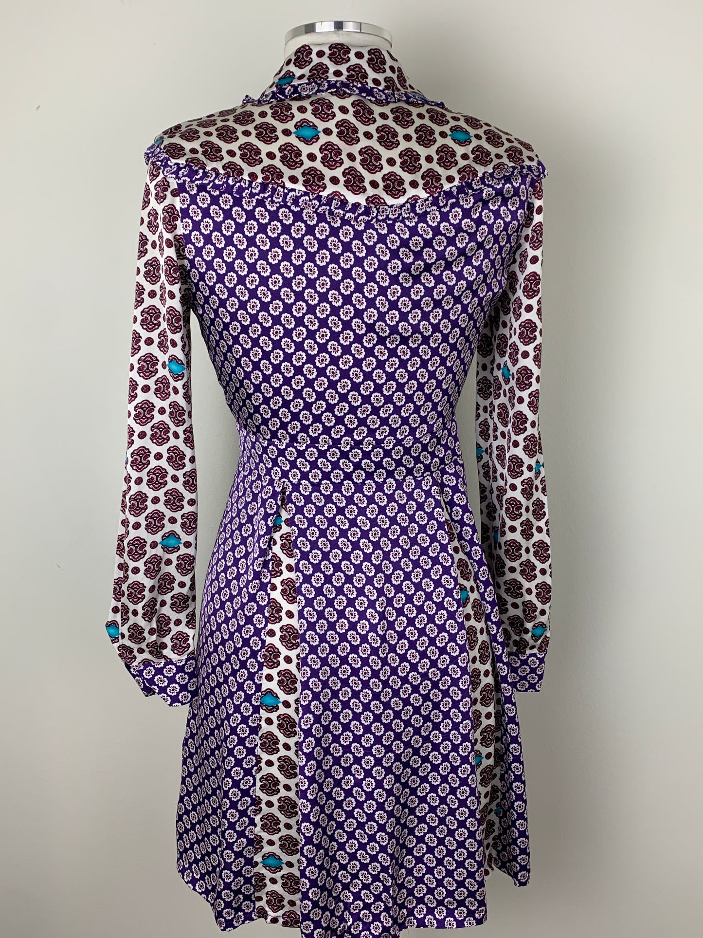 Maje Button Front Mini Dress | SZ 1