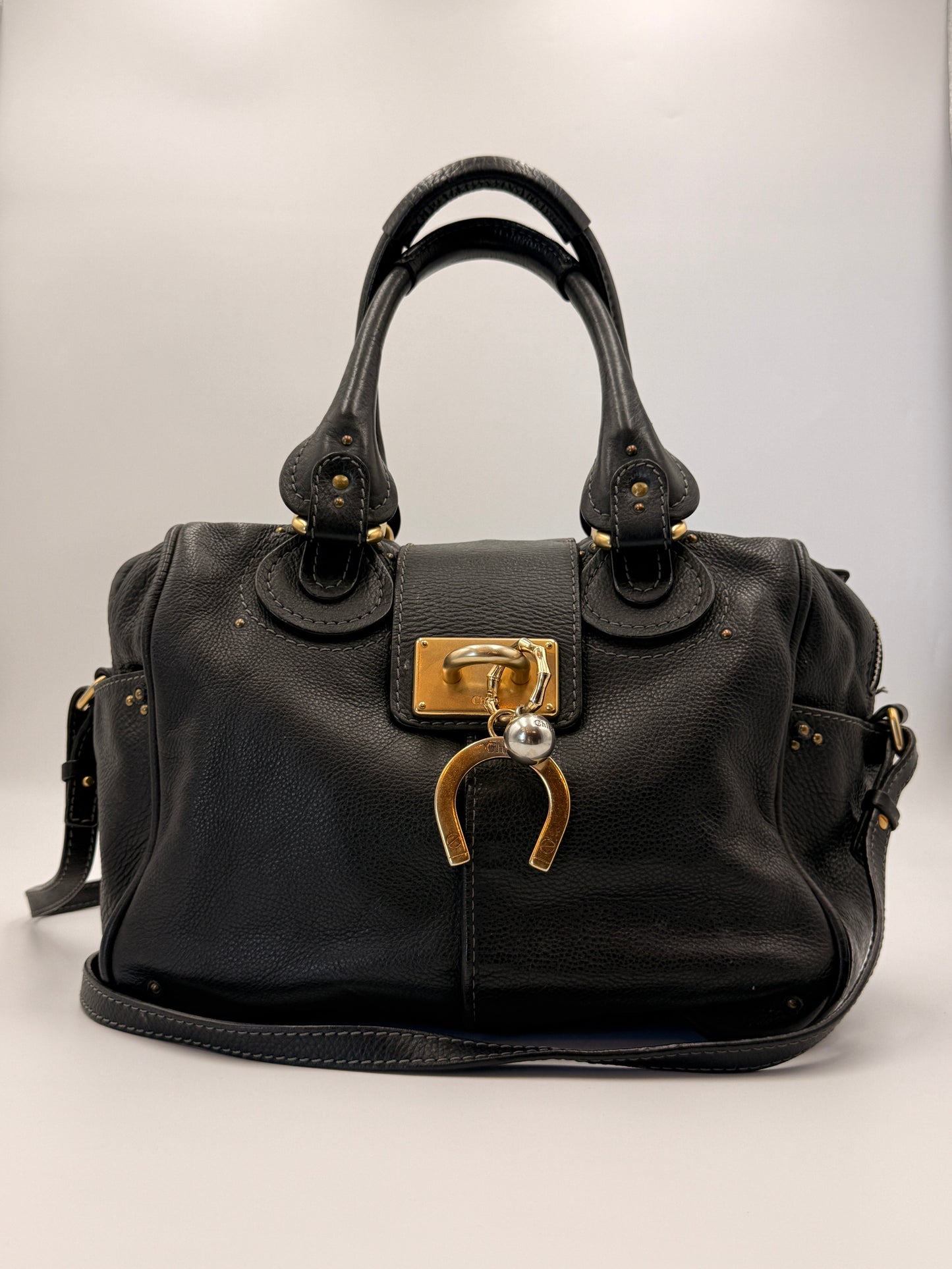 Chloe Paddington Square Tote Shoulder Bag