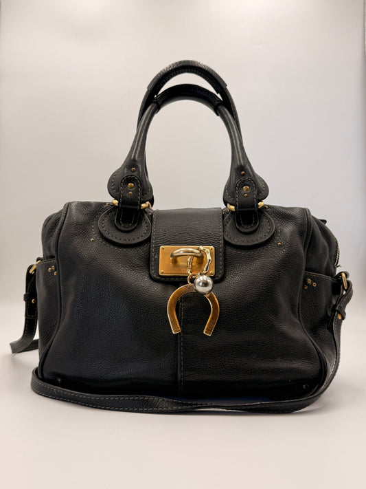 Chloe Paddington Square Tote Shoulder Bag