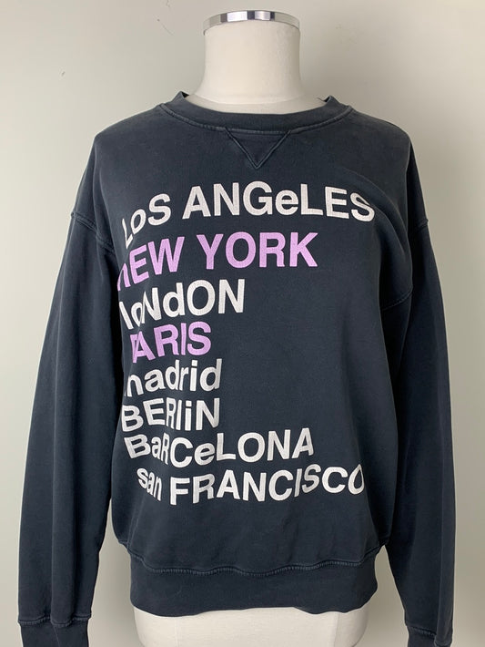 Anine Bing City Love Sweatshirt | SZ LG