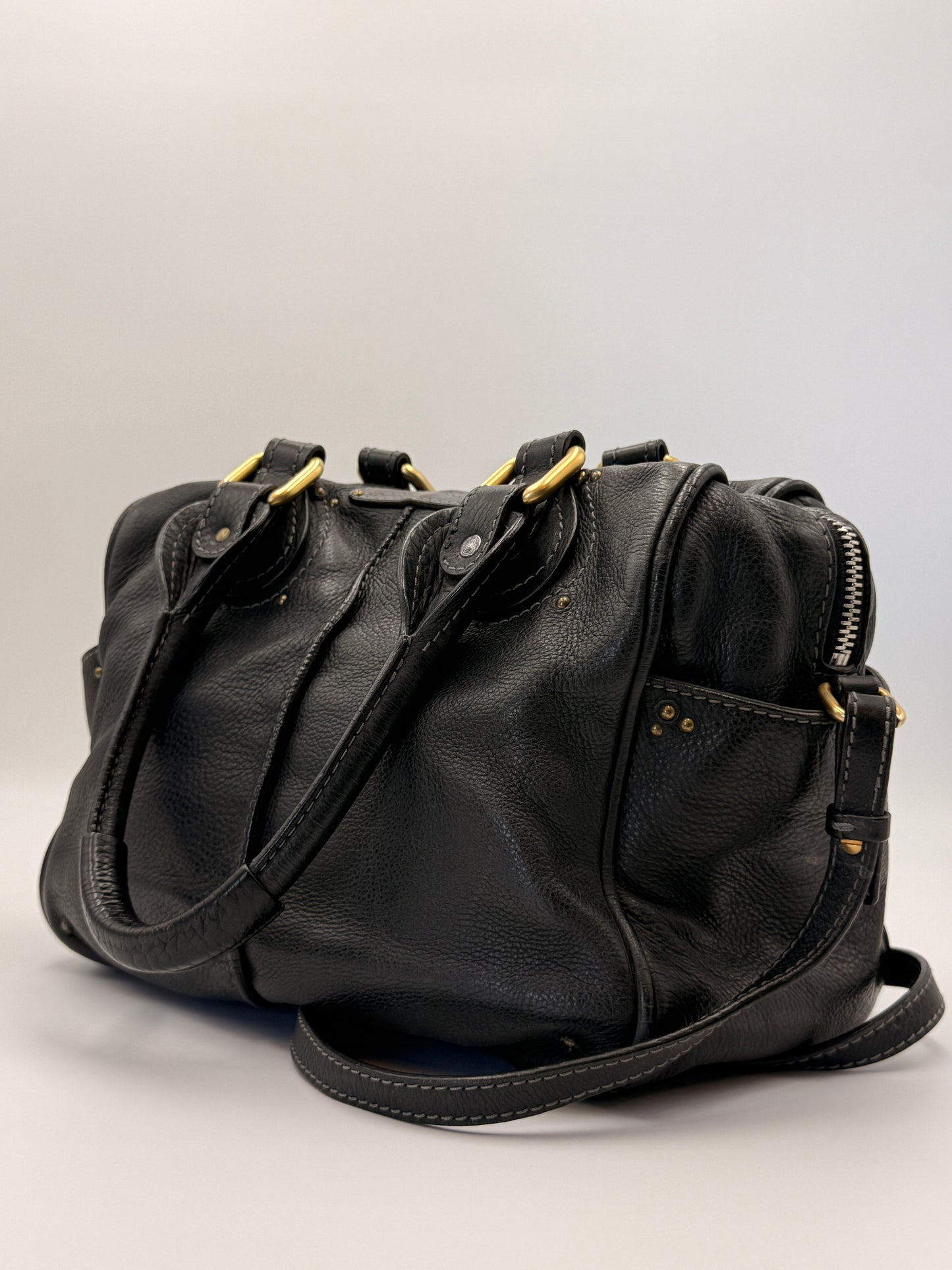 Chloe Paddington Square Tote Shoulder Bag