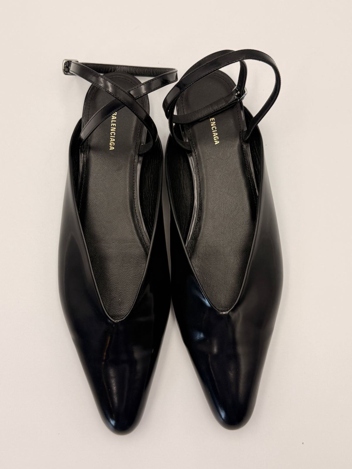 Balenciaga Flat Ankle Mule | SZ 37