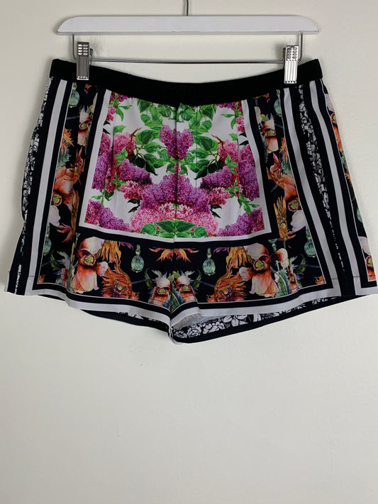Clover Canyon Baroque Floral Shorts | SZ S