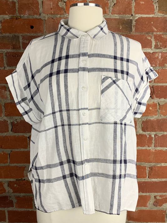 Rails Whitney Linen Shirt  | SZ S