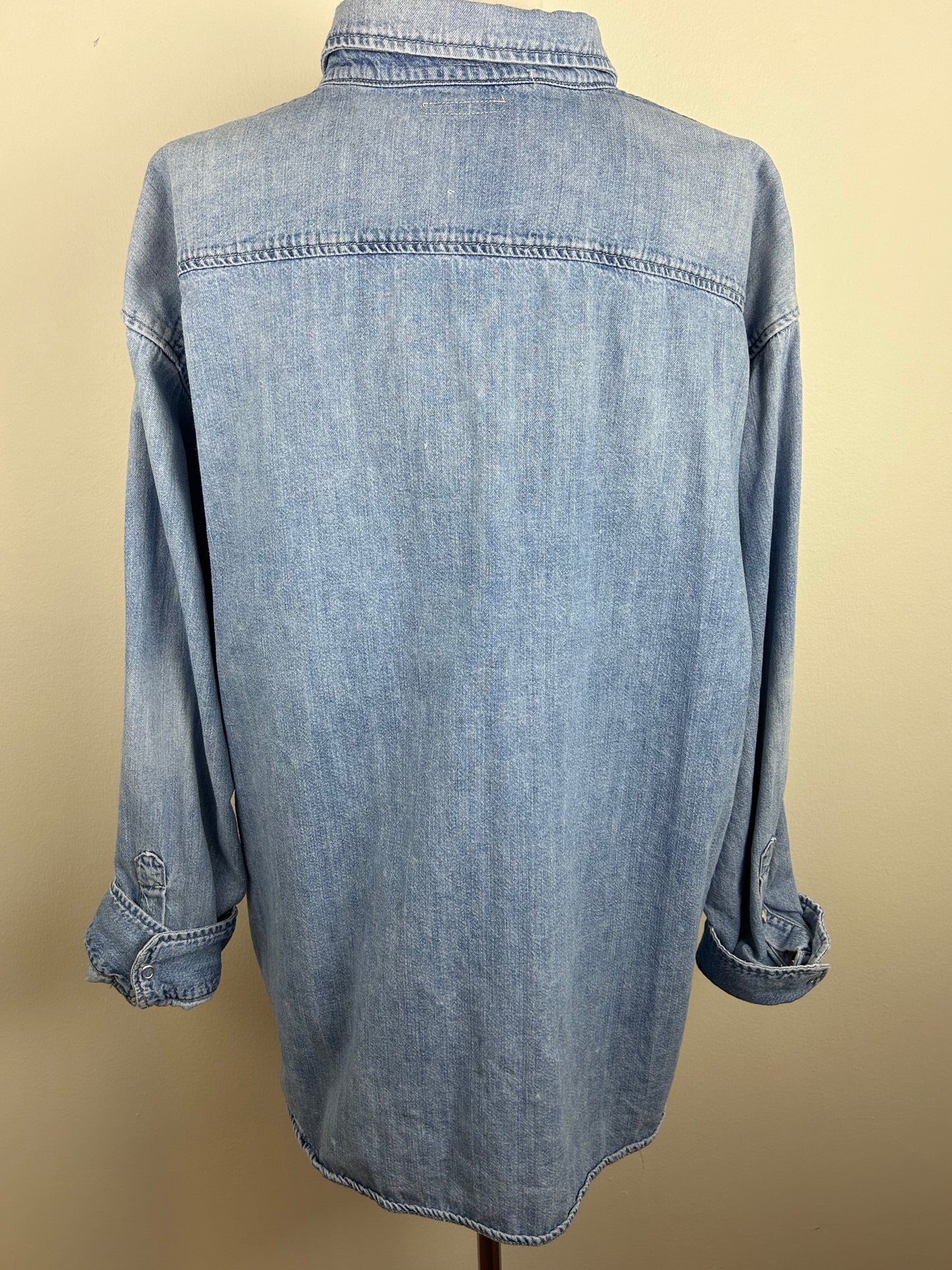 MOTHER "Dont Lose Your Shirt" Denim Shirt | SZ L