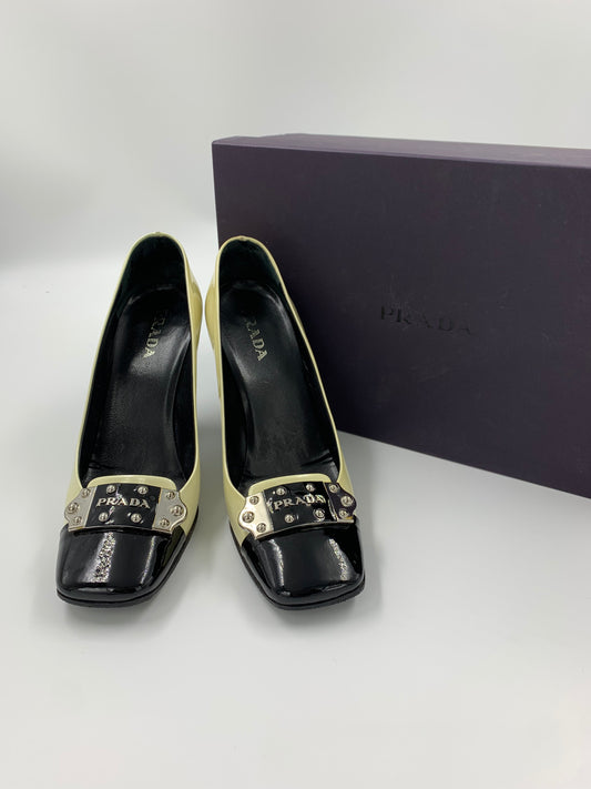 Prada Square toe pumps | SZ 37.5 | NIB