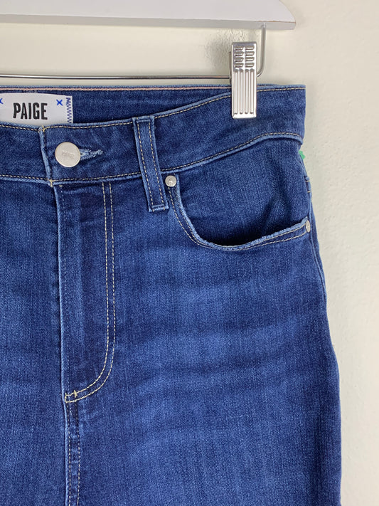 PAIGE Claudine raw cut-hem jeans | SZ 28