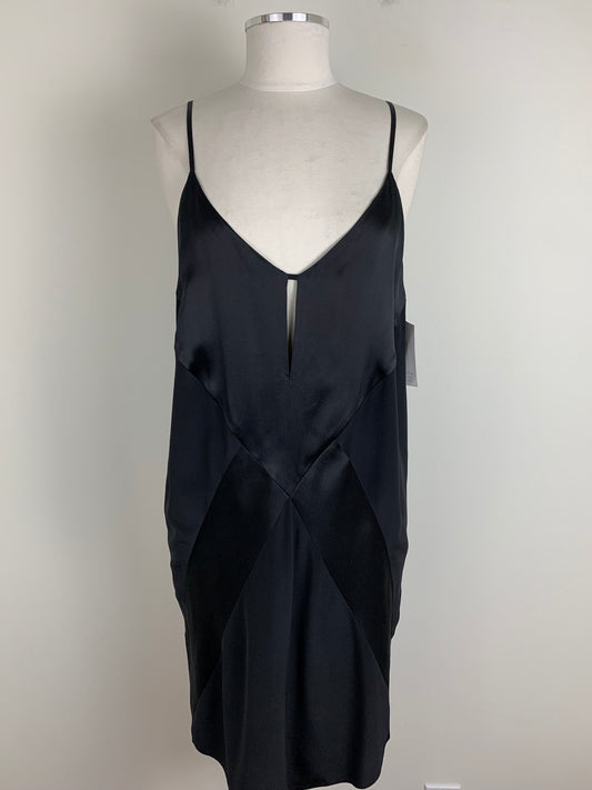 Mason Silk Black Midi Dress | SZ 6 | NWT
