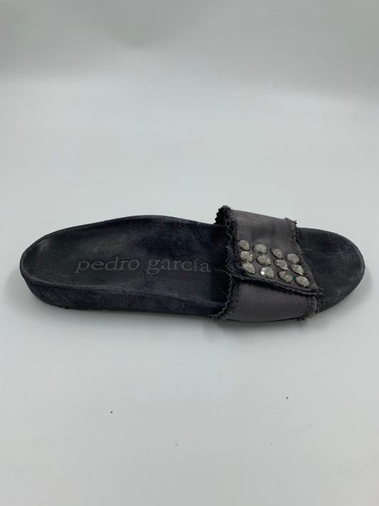 Pedro Garcia Arabela Crystal Sandal Slide | SZ 38