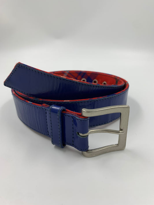 Comme Des Garcons Plaid Belt | SZ 4